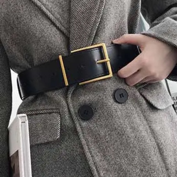 Gold Buckle Belt - Picture 3 of 3